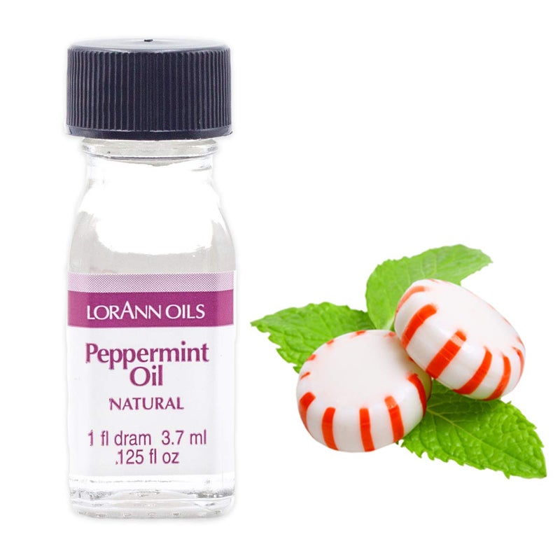 LorAnn Oils LorAnn Peppermint Oil SS Natural Flavor, 1 dram bottle (.0125 fl oz - 3.7ml - 1 teaspoon) - Image 2
